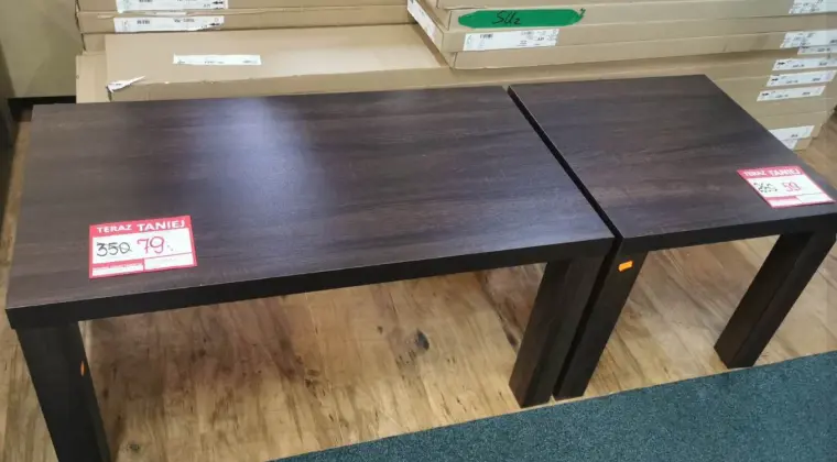 Nowa dostawa półki, stoliki, stoły, regały w wyprzedażowych cenach