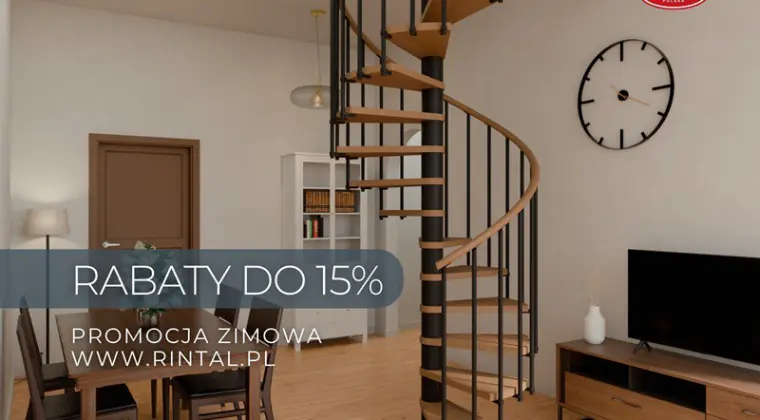 Promocja -15% na schody z balustradami i montażem