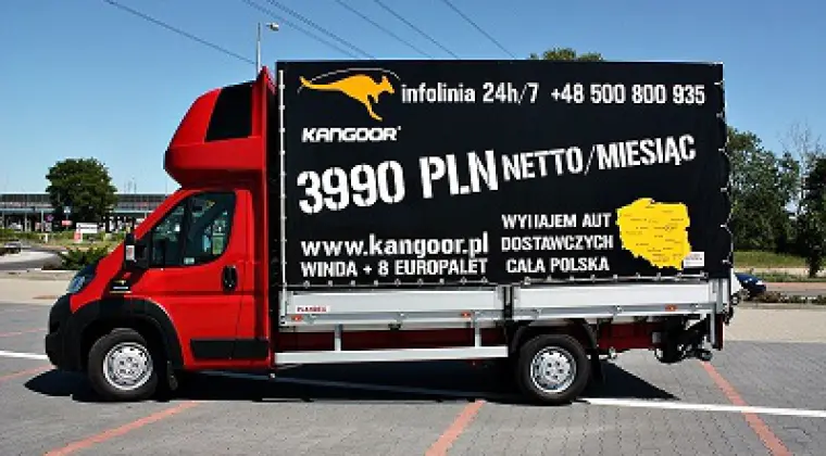 Wypożyczalnia aut dostawczych Kangoor