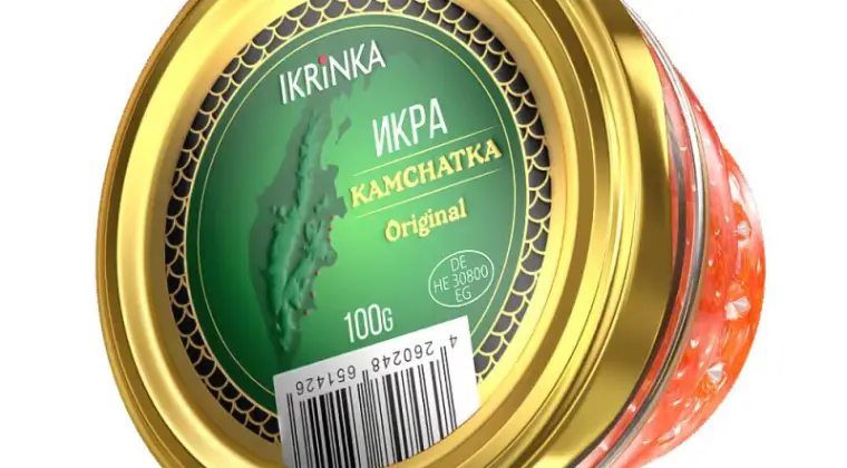 Kawior z łososia różowego "Kamczatka original" 100g IKRiNKA Niemcy