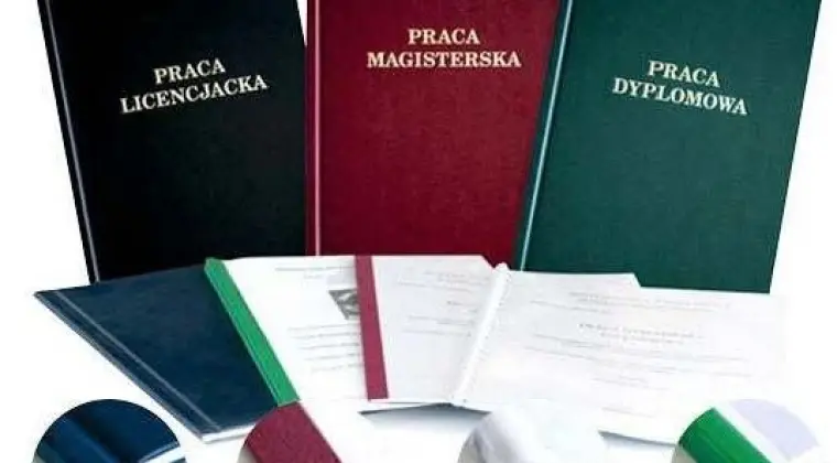 Oprawa prac dyplomowych