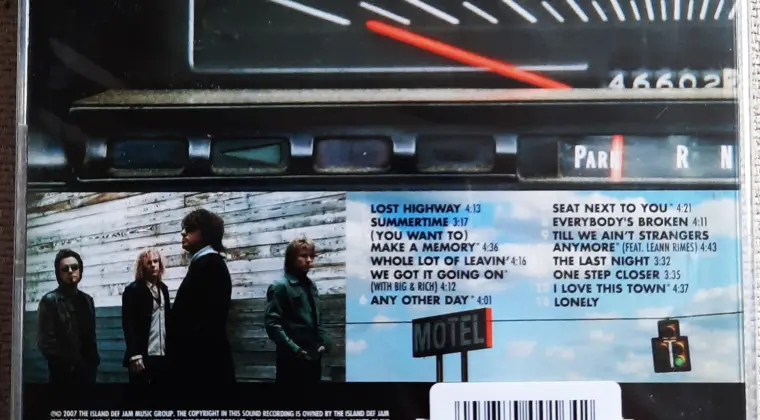 Polecam Wspaniały Album CD BON JOVI -Album Lost Highway CD