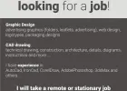 Graphic Designer / CAD Drafter Looking for a job!