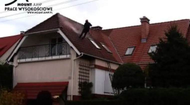 Mycie dachów i elewacji