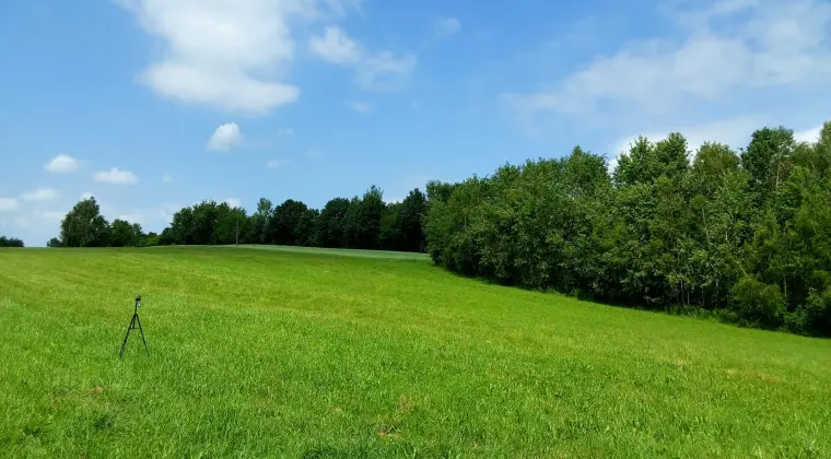 Widokowa działka 34,28 ar z pozwoleniem na budowę
