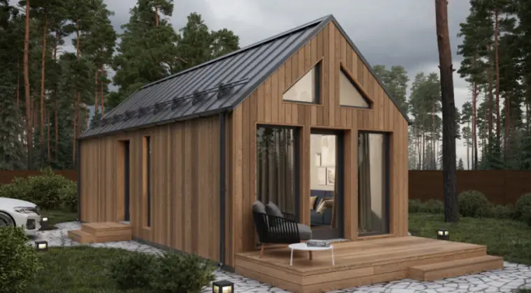 Modular House 38 m² with Terrace