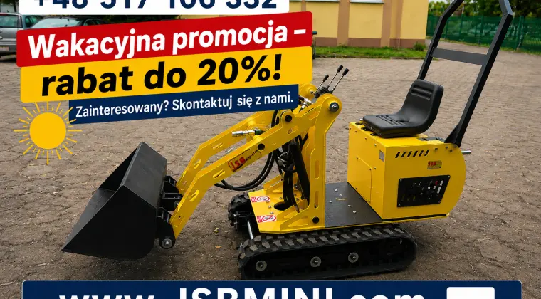 Osprzęt Rolniczy Budowlany + Koparka Ładowarka Wozidło POLSKIE