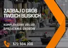 Sprzątanie grobów Zakopane, całoroczna opieka nad grobami