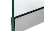 Profile do balustrady szklanej oraz ścianek szklanych - Komplet 2,5m