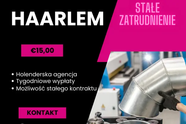 Pracownik produkcji metalurgia - Haarlem