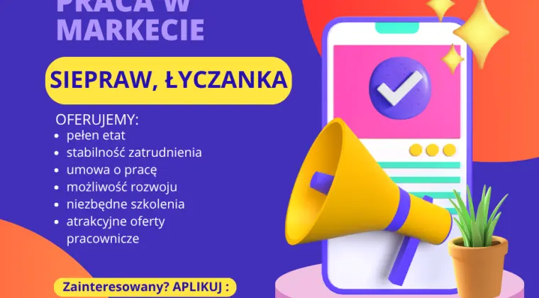Praca w markecie, Dino Polska S.A., Siepraw/Łyczanka