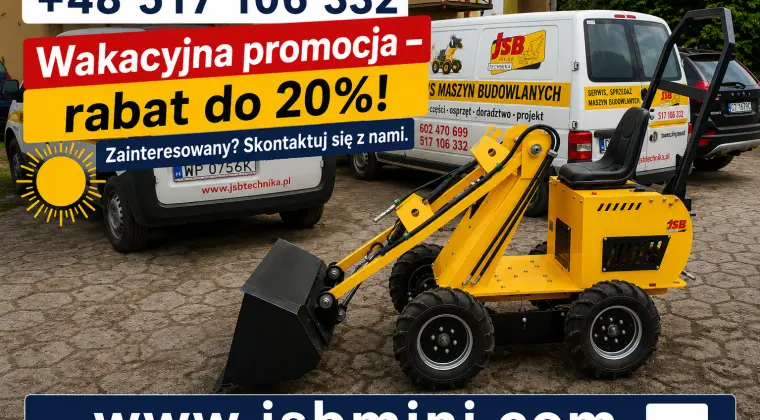 Osprzęt Rolniczy Budowlany + Koparka Ładowarka Wozidło POLSKIE