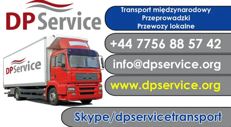 Międzynarodowe Przeprowadzki i Transport Towarowy Przewozy towarowe, meble, palety,  przeprowadzki Kraj i Zagranica