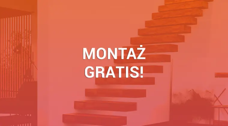 Schody z montażem gratis