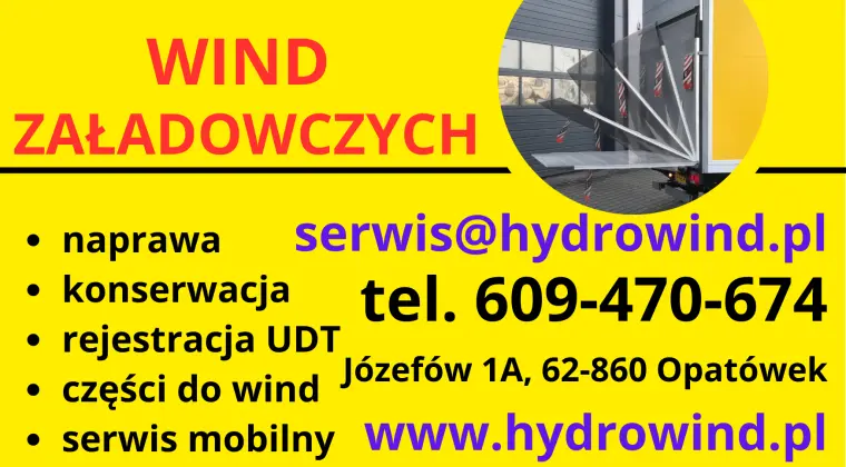 Serwis wind załadowczych