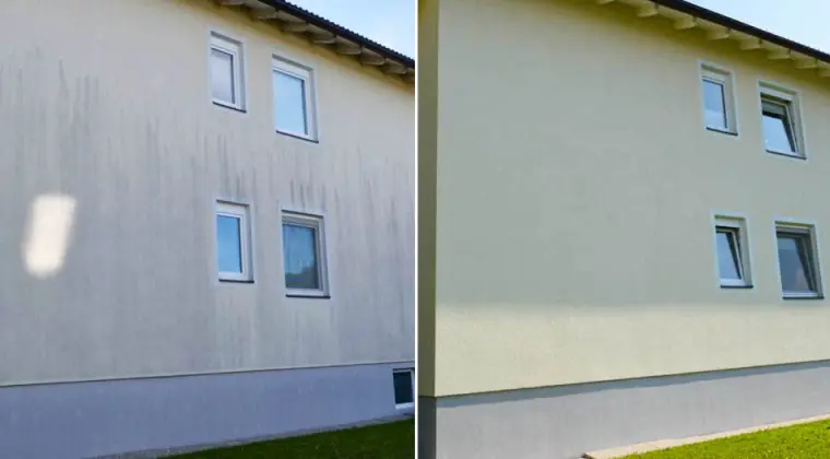 Mycie elewacji Słupsk. Mycie elewacji Ustka. CleanTECH - Usługi mycia ciśnieniowego