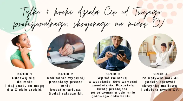 Pisanie CV szytego na Twoją miarę po polsku i niemiecku
