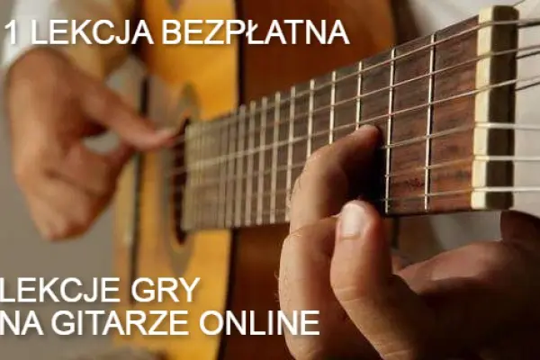 Lekcje gry na gitarze online - 1 lekcja gratis LONDYN