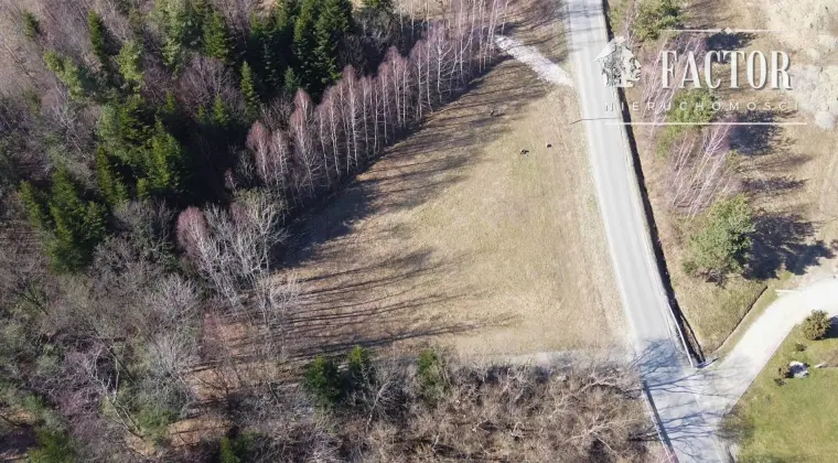 Widokowa działka budowlana 12,79 ara – Bieśnik, gm. Łużna 1183S/2026