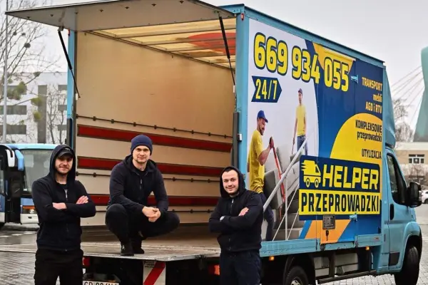 HELPER Przeprowadzki, transport mebli, taxi bagazowe Bydgoszcz