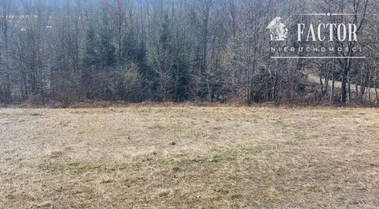 Działka budowlano-rolna 18,46 ara – Bieśnik, gm. Łużna, 1184S/2026