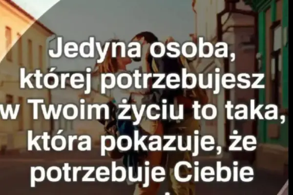 Poznam miłą panią