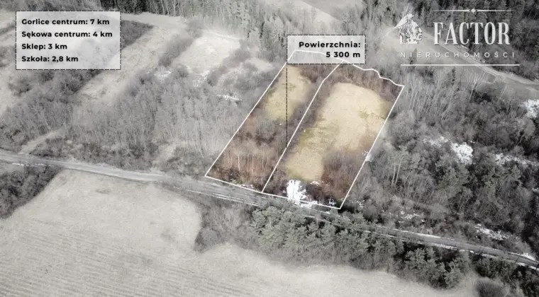 Siary działka budowlana 0,92 ha 1177S