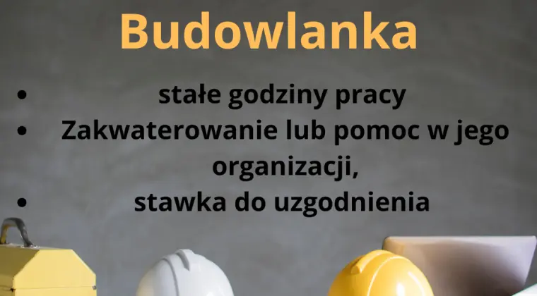 MALARZ BUDOWLANY – NIEMCY / HOLANDIA