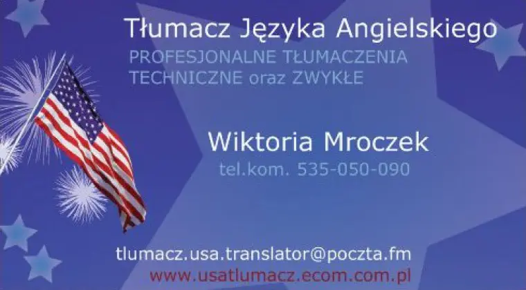 Tłumaczenia Naukowe; Artykuły; Książki; Instrukcje itp. - Tłumacz Ang