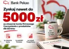 Konto firmowe Pekao S.A. (Biznes z Żubrem) – nawet 5000 zł premii