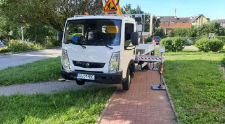 Wynajem podnośnika 20 m.