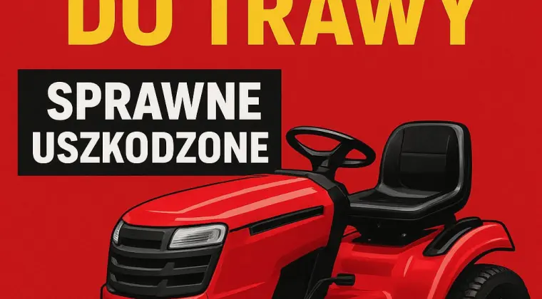 SKUP TRAKTORKÓW DO TRAWY TRAKTOR TRAKTORKI OGRODOWE KOSIARKI KOSIARKA TRAKTOREK
