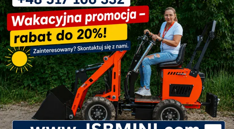 Osprzęt Rolniczy Budowlany + Koparka Ładowarka Wozidło POLSKIE