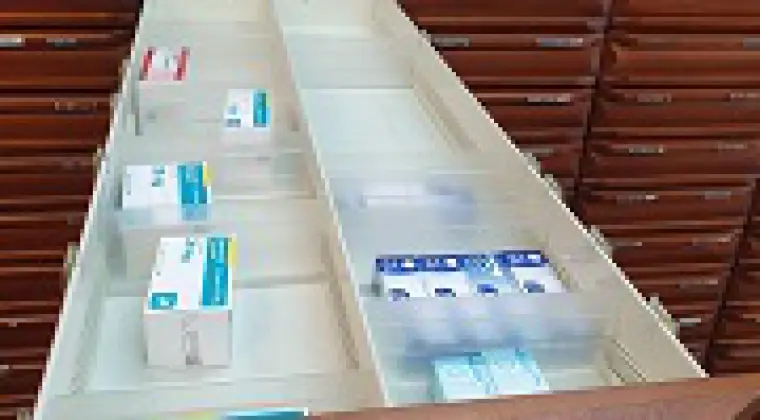 Szuflady megazynowe - meble apteczne