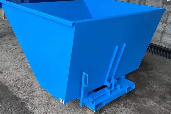 Kontener samowyładowczy, koleba na złom 1,5 m3