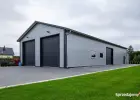 Hala stalowa 12 x 15 magazyn, wiata, garaż