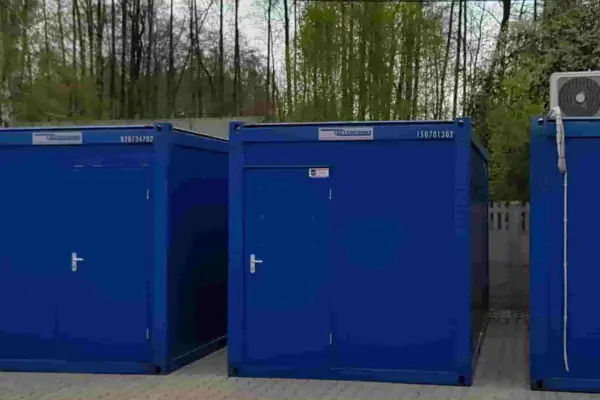 Kontener Biurowy Socjalny Handlowy Magazynowy Budowlany JAK NOWY