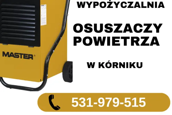Wynajem profesjonalnych osuszaczy powietrza -  zapraszamy od 7.00-20.00