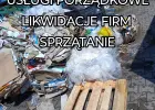 Wywóz odpadów, likwidacja firm , usługi porządkowe, kontenery
