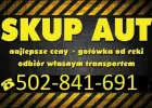 Skup aut za gotówkę-Najlepsze ceny!