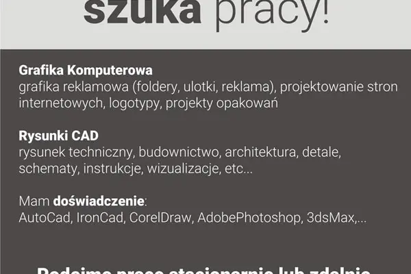 Graphic Designer / CAD Drafter Looking for a job!