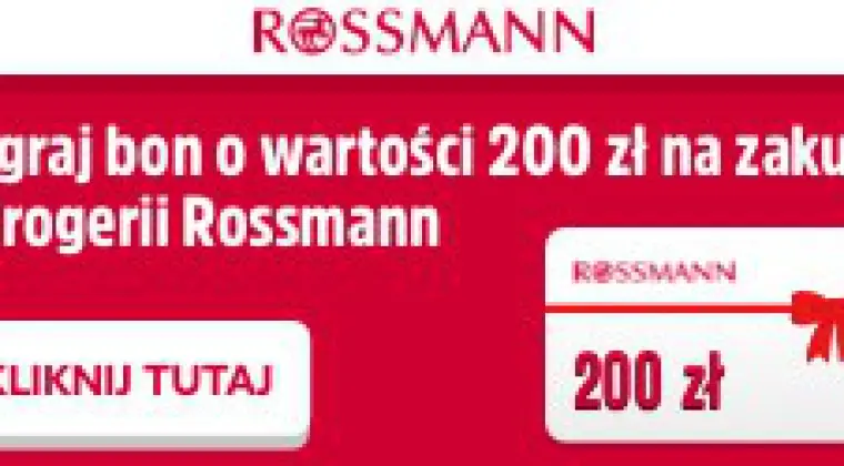 Urodziny Rossmann - konkurs!