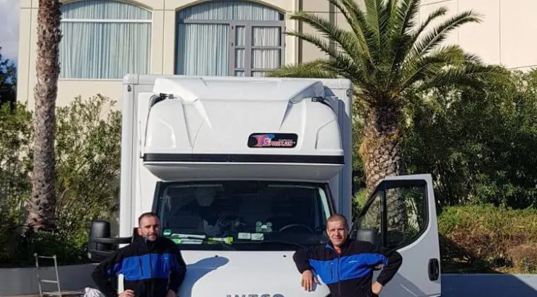 Przewóz mebli rzeczy przeprowadzki Francja Polska Francja