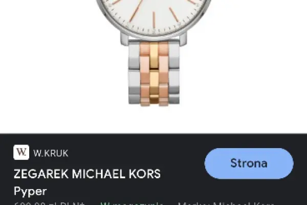 Sprzedam zegarek marki Michael Kors 