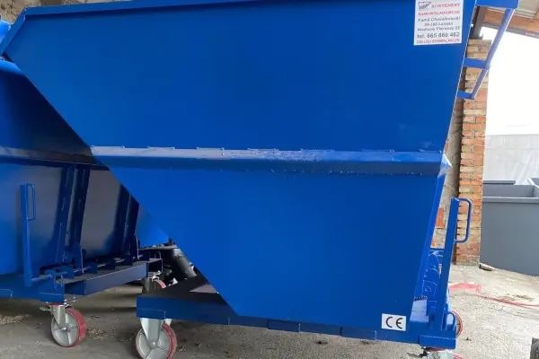 Kontener samowyładowczy, koleba na złom 3 m3