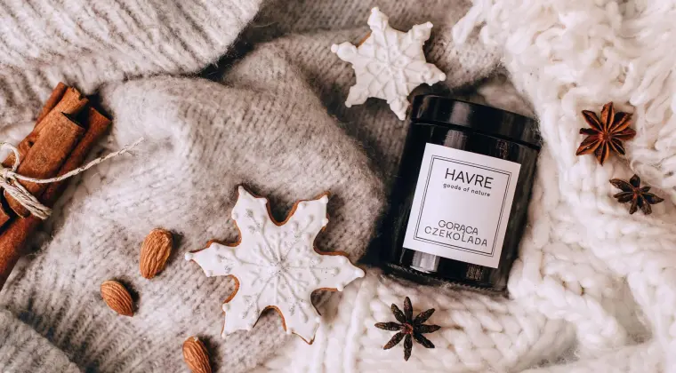 Świeca sojowa gorąca czekolada Havre Cosmetics