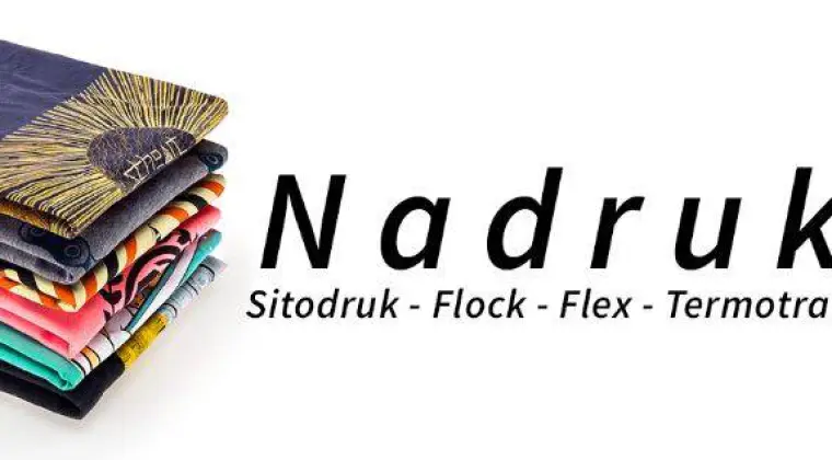 nadruki, sublimacja, folie flex, flock, hafciarnia