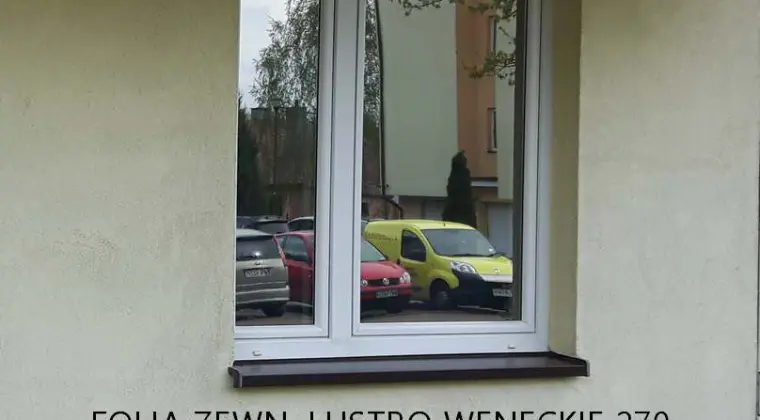Folia lustro weneckie Warszawa -Folia Wenecka na okna w mieszkaniu, domu, sklepie, biurze....OKLEJAMY OKNA FOLIA WENECKĄ