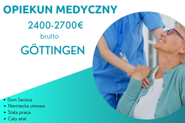 Opiekun medyczny z dyplomem Göttingen