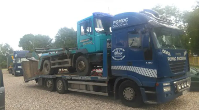 Holowanie tir Poznań